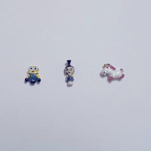 CUSTOM LISTING FOR LOWRIDER132 | O. O. | MINIONS CHARMS | BOB, AGNES, UNICORN